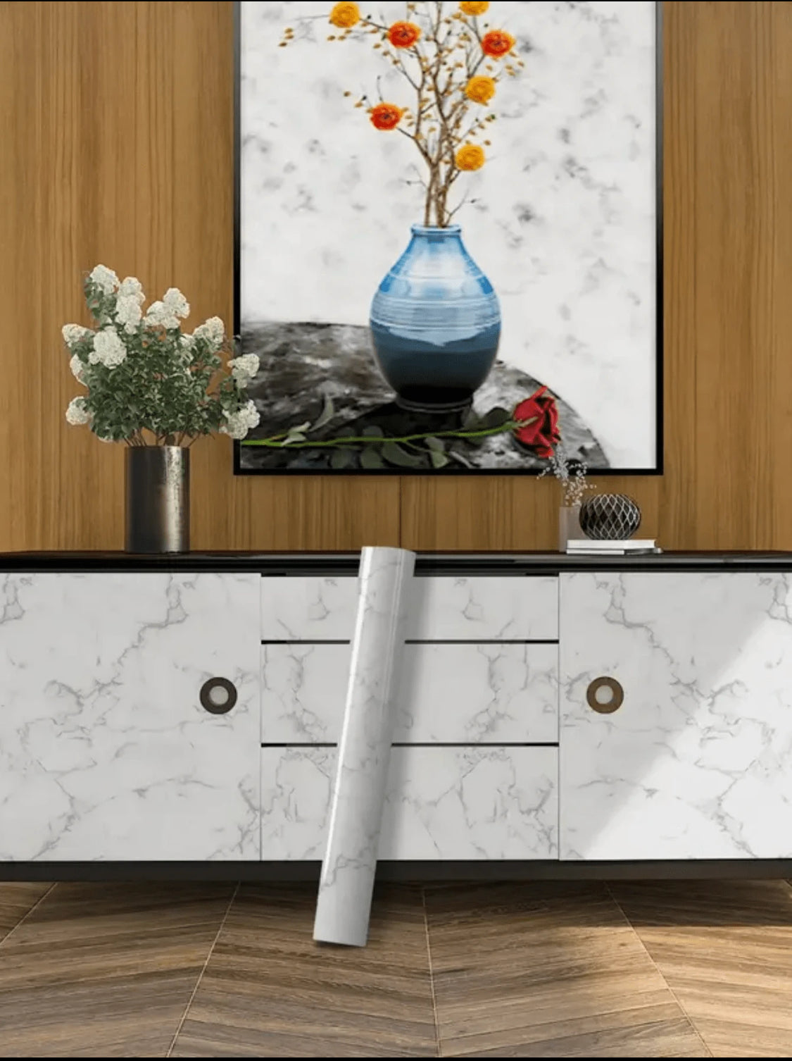 Autoadhesivo Decorativo Efecto Mármol – Remodela en Minutos