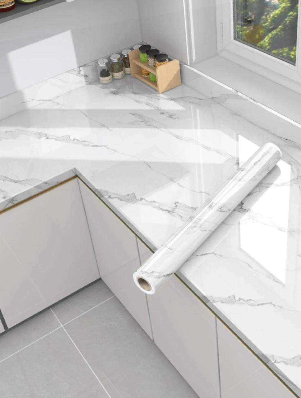 Autoadhesivo Decorativo Efecto Mármol – Remodela en Minutos